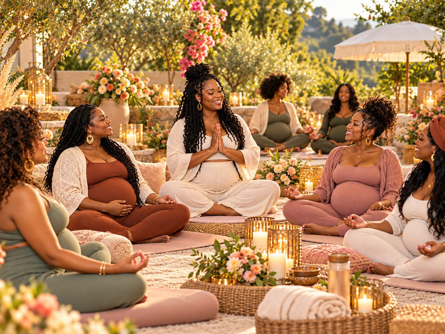Parents gathered at a Prepare Me, Baby event